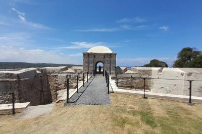 The remnants of el castillo de san lorenzo and the ruins of portobelo once served as key d